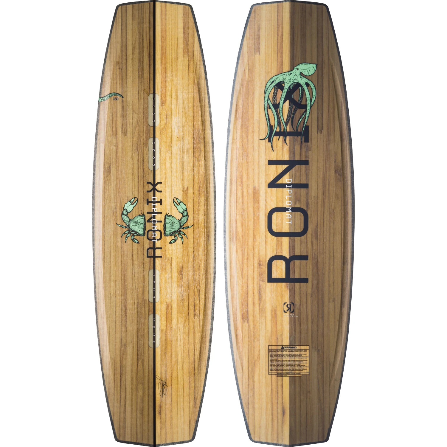Ronix Diplomat All Over Flex Park Board - Marine Mint 3 Ronix Diplomat All Over Flex Park Board - Marine Mint