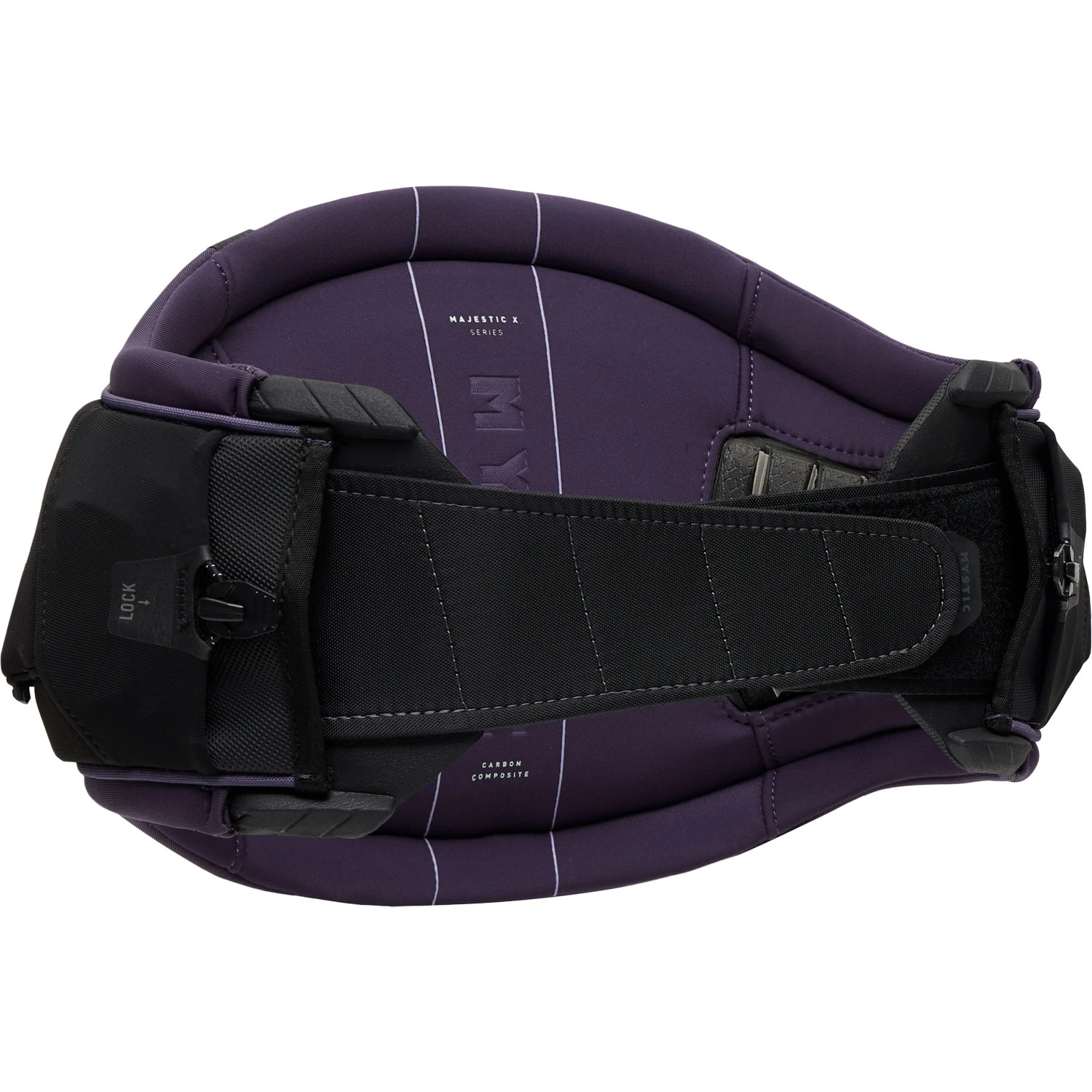 Mystic Majestic X Waist Harness No Spreader Bar - Deep Purple 4 Mystic Majestic X Waist Harness No Spreader Bar - Deep Purple - Image 2