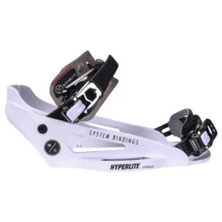 Hyperlite System Lowback Chassis Wakeboard Bindings - White -AquaFit Shop 2024 hyperlite wakeboard boots system lowback White 5