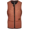 Mystic Womens DIVA Kite Surfing F-Zip Impact Vest - Rusty Red -AquaFit Shop 35005.200111 318 01