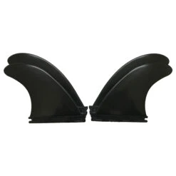 Northcore Basics Futures Compatible Nylon Quad Fins - Black