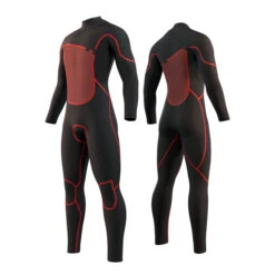 Mystic THE ONE 5/3mm Zip-Free Wetsuit - Black -AquaFit Shop Mystic The One Suit Inside