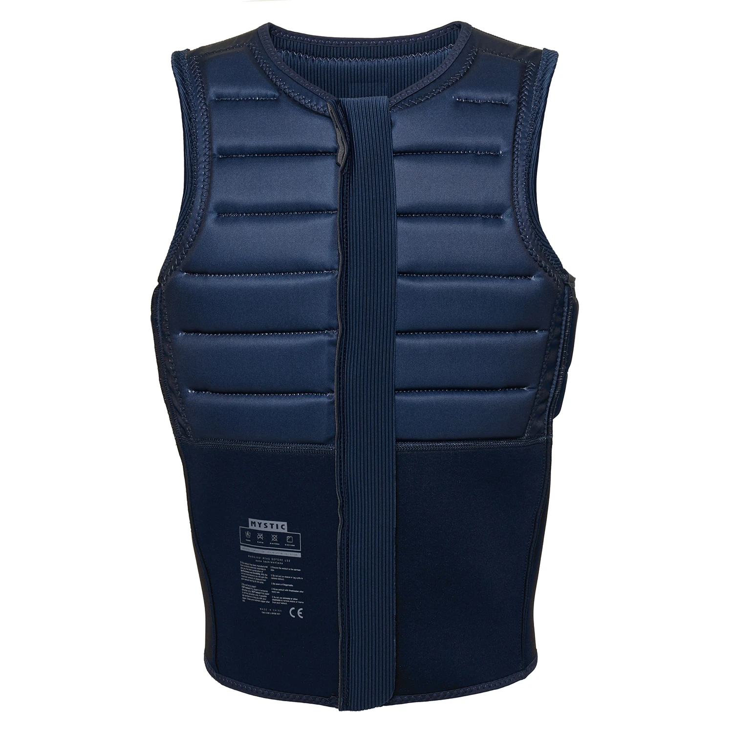 Mystic Majestic Kite Surfing Front-Zip Impact Vest - Night Blue - Image 3