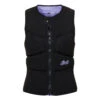 Mystic Womens Ruby Kite Surfing Front-Zip Impact Vest - Black/Purple -AquaFit Shop P2022 mystic womens ruby kite surfing front zip impact vest black purple 220143 01