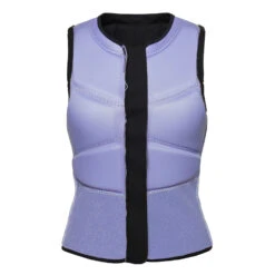 Mystic Womens Ruby Kite Surfing Front-Zip Impact Vest - Black/Purple -AquaFit Shop P2022 mystic womens ruby kite surfing front zip impact vest black purple 220143 03