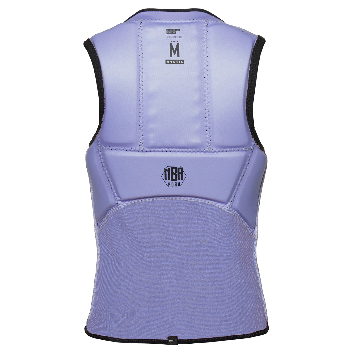 Mystic Womens Ruby Kite Surfing Front-Zip Impact Vest - Black/Purple - Image 4