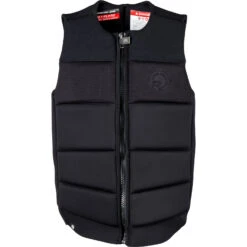 Radar Tidal Waterski Impact Vest - Blackout -AquaFit Shop Radar Tidal Vest Front
