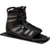 Radar Vector BOA Rear Aluminium Plate Boot - Black/Carbon/White -AquaFit Shop Radar Vector Boa Rear Aluminum Angle 1