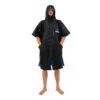 Surflogic Storm Robe SS Waterproof Poncho / Changing Robe - Black -AquaFit Shop Surf Logic Short Sleeve Storm Robe 59822
