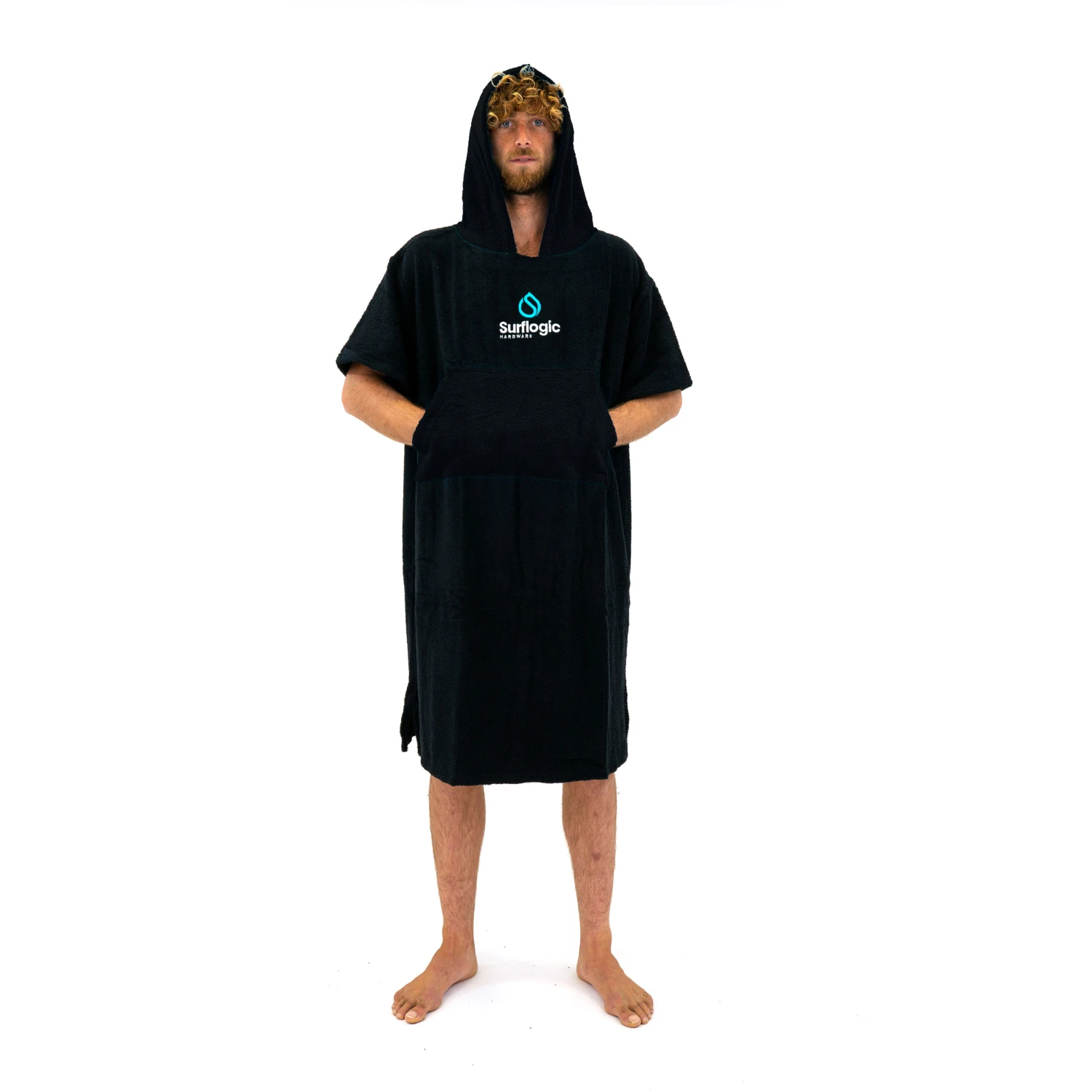 Surflogic Poncho / Changing Robe - Black 3 Surflogic Poncho / Changing Robe - Black