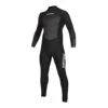 Mystic Majestic 5/3mm Back-Zip Fullsuit Wetsuit - Black -AquaFit Shop mystic majestic 5 3mm back zip fullsuit wetsuit 2019 black fr