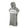 Northcore Beach Basha Changing Robe / Poncho - Grey Stripes -AquaFit Shop nORTHCORE cHARNGING rOPE bASHA Grey sTRIPES