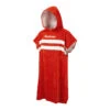 Northcore Beach Basha Changing Robe / Poncho - Red Stripes -AquaFit Shop nORTHCORE cHARNGING rOPE bASHA Red sTRIPES