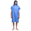 Surflogic Quickdry Microfibre Poncho / Changing Robe - Blue -AquaFit Shop surflogic microfiber quick dry poncho blue