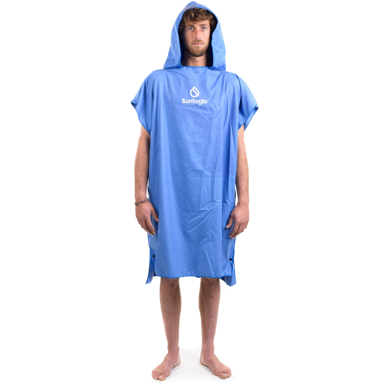 Surflogic Quickdry Microfibre Poncho / Changing Robe - Blue 3 Surflogic Quickdry Microfibre Poncho / Changing Robe - Blue
